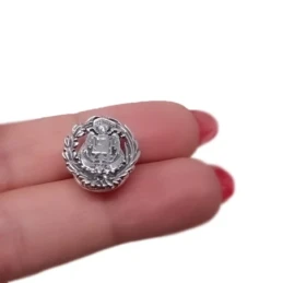 Insignia Profesional Agente de la Propiedad 18 mm. Plata Ley 925m mac