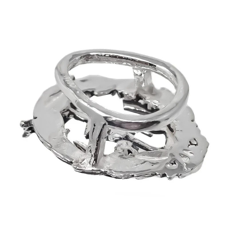 Insignia Profesional Gestión Administrativa 19 mm. Plata Ley 925m mac
