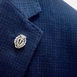 Insignia Profesional Ciencias Políticas y Económicas 20 mm. Plata Ley
