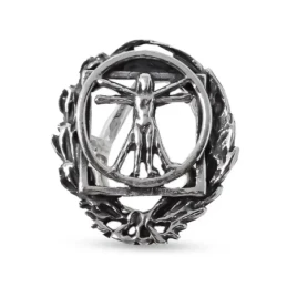 Insignia Profesional de Bellas Artes 17 mm. Plata de Ley 925m macizo
