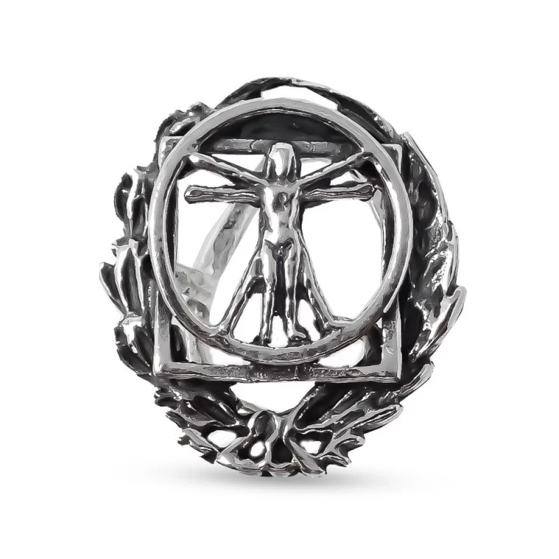 Insignia Profesional de Bellas Artes 17 mm. Plata de Ley 925m macizo