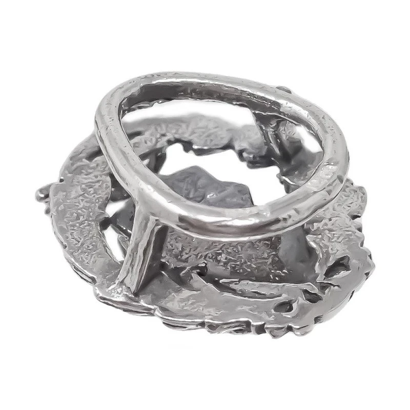 Insignia Profesional de Notario 18 mm. Plata de Ley 925m macizo escud