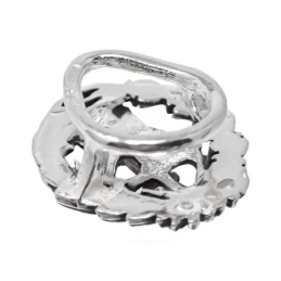Insignia Profesional de Delineante 17 mm. Plata de Ley 925m macizo es