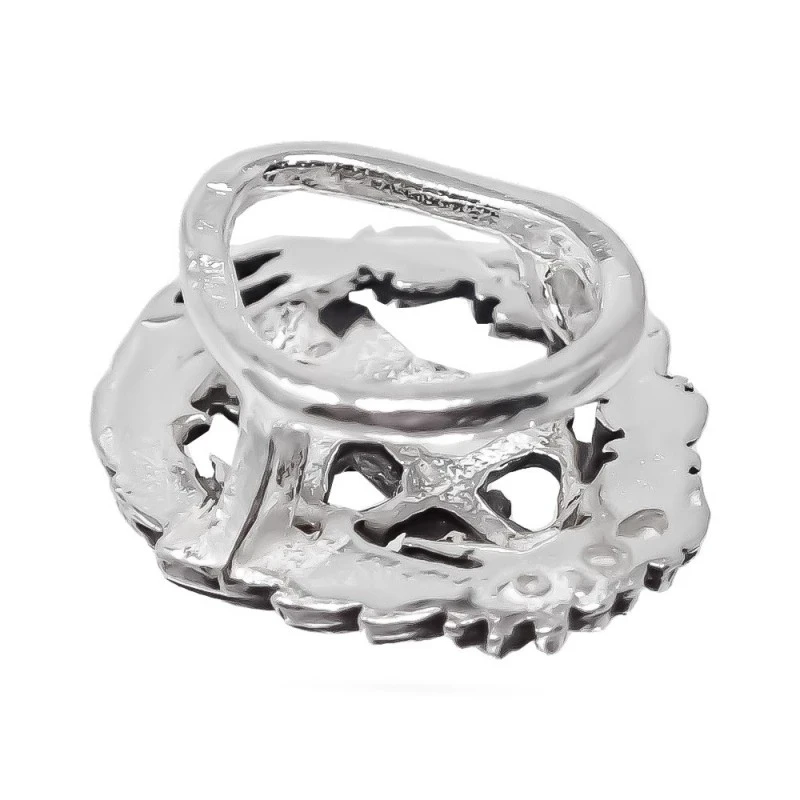 Insignia Profesional de Delineante 17 mm. Plata de Ley 925m macizo es