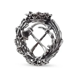 Insignia Profesional de Ingeniería de Montes 18 mm. Plata de Ley 925m