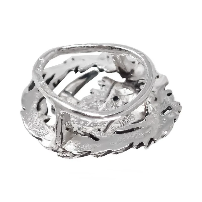 Insignia Profesional de Ciencias Geológicas 18 mm. Plata de Ley 925m