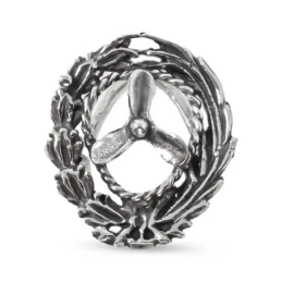 Insignia Profesional de Maquinaria Naval 18 mm. Plata de Ley 925m mac