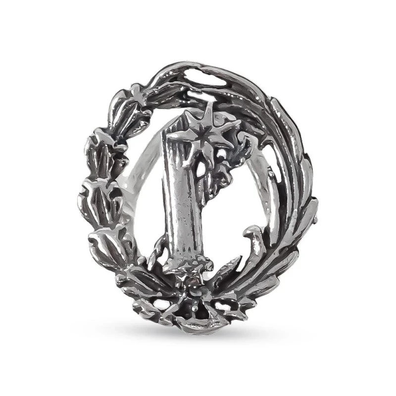 Insignia Profesional de Guía Turístico 18 mm. Plata de Ley 925m maciz