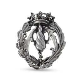 Insignia Profesional Ingeniero Industrial Textil 19 mm. Plata Ley 925