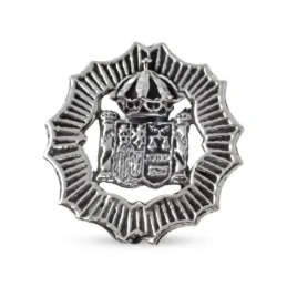 Insignia Profesional de Procurador Juez 18 mm. Plata de Ley 925m maci