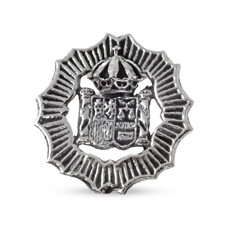 Insignia Profesional de Procurador Juez 18 mm. Plata de Ley 925m maci