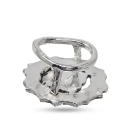 Insignia Profesional de Procurador Juez 18 mm. Plata de Ley 925m maci