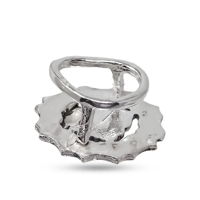 Insignia Profesional de Procurador Juez 18 mm. Plata de Ley 925m maci