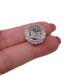 Insignia Profesional de Procurador Juez 18 mm. Plata de Ley 925m maci