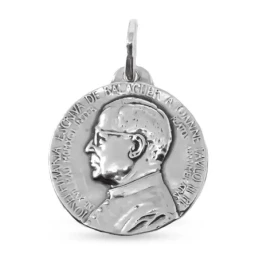 San Josemaría Escrivá Medalla en Plata de Ley 925m 20 mm. brillo. Gra