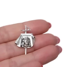 Cristo de los Toreros Colgante en Plata de Ley 925m macizo 28 mm. men