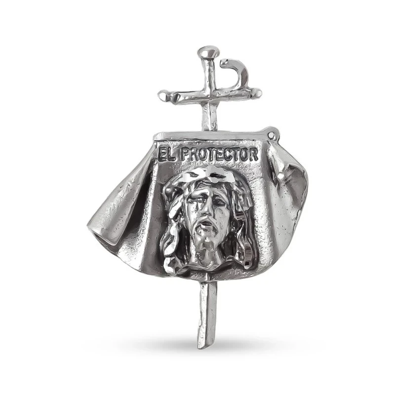 Cristo de los Toreros Colgante en Plata de Ley 925m macizo 28 mm. men