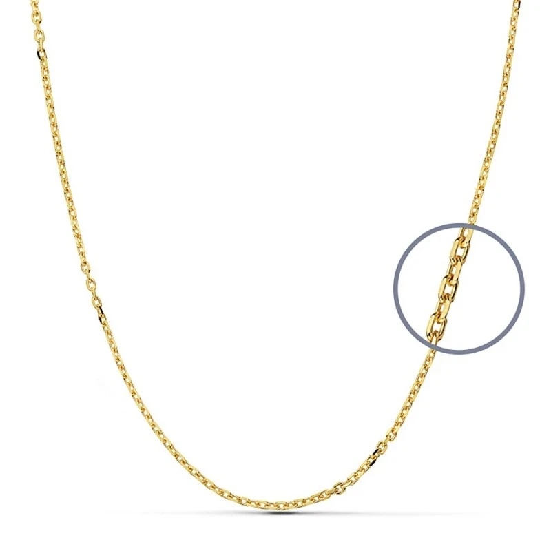 Cadena oro 9k forzada 45cm. 3.15gr. [AB2470]