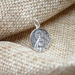 Esperanza de Triana Medalla en Plata de Ley 925m maciza de 15 mm.