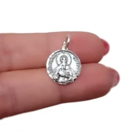 Esperanza de Triana Medalla en Plata de Ley 925m maciza de 15 mm.