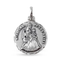 Virgen de los Reyes Patrona de Sevilla Medalla en Plata de Ley 925m m