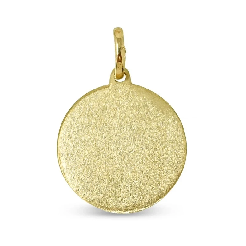 Nuestra Señora Esperanza de Triana Sevilla Medalla Oro 18k maciza 22