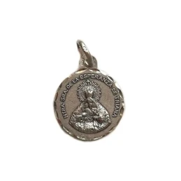 Nuestra Señora Esperanza de Triana Sevilla medalla plata Ley 925m mac