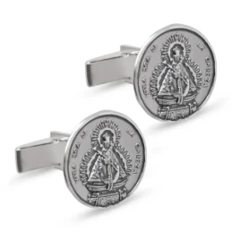 Virgen de la Cabeza Gemelos en Plata de Ley 925m macizos de 17 mm.