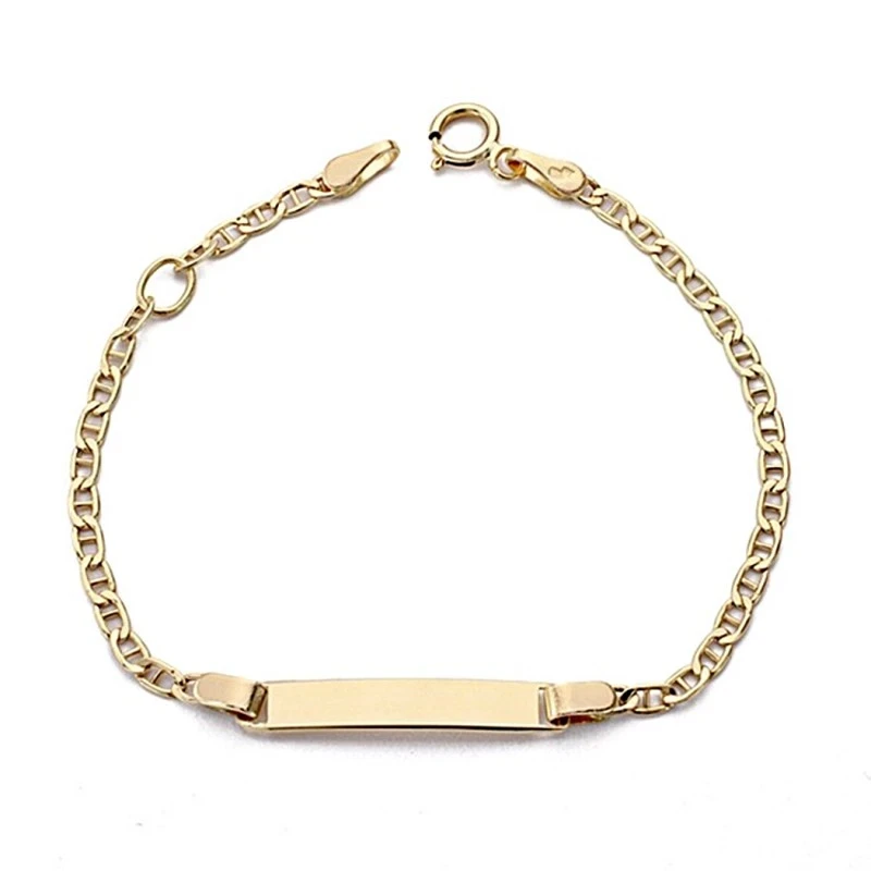 Esclava oro 18k ancla 14cm. ciere reasa [7746]