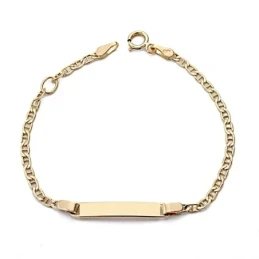 Esclava oro 18k ancla 14cm. ciere reasa [7746]