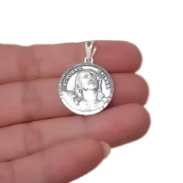 Cachorro de Triana Medalla Religiosa en Plata de Ley 925m maciza de 2
