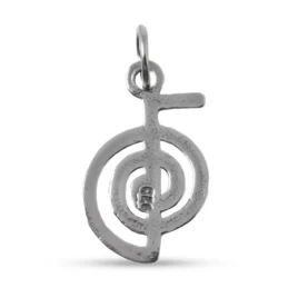 ChoKuRei Amuleto Colgante en Plata de Ley 925m de 22 mm. símbolo para