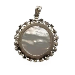 Medalla plata Ley 925m Virgen de Belén de Palma del Río 32 mm. maciza