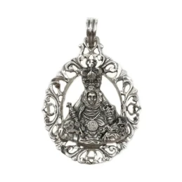 Nuestra Señora de Alharilla Coronada Colgante Plata Ley 925m Patrona