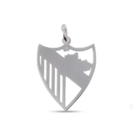 Málaga Club de Fútbol Escudo Colgante Plata Ley 925m macizo 22 mm.. G