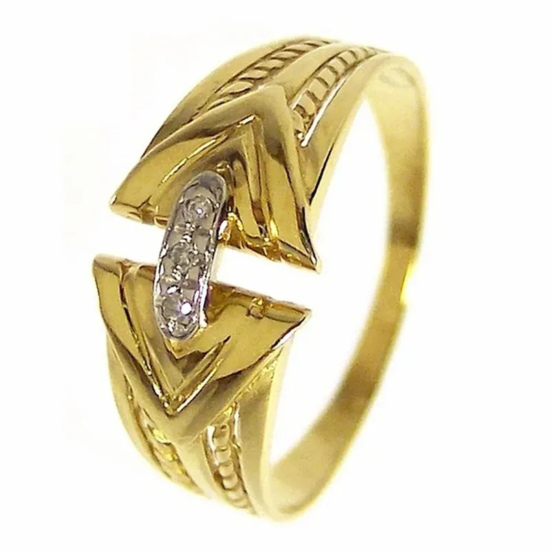 Sortija oro 18k brillante [201]