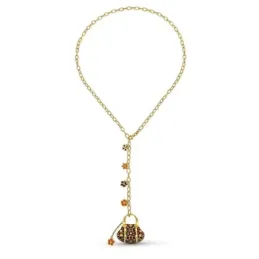 Gargantilla oro 18k mujer forzada alargada colgante bolso esmaltado c