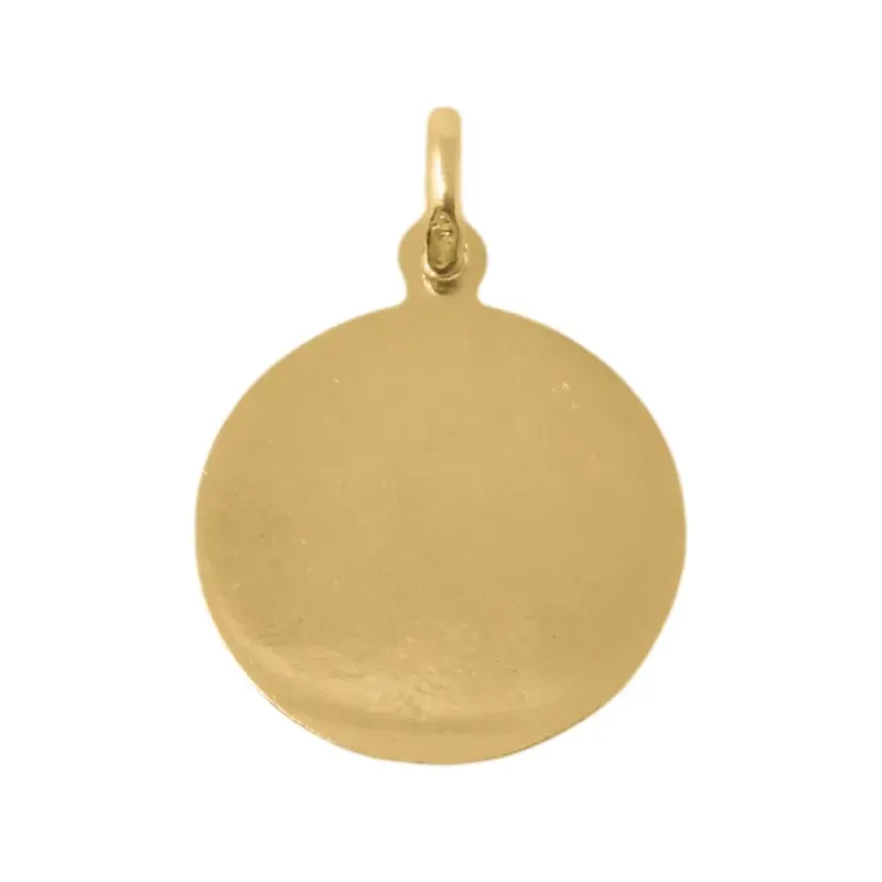 Cristo de los Gitanos medalla oro 18k 19 mm. Nuestro Padre Jesús de l