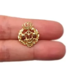 Insignia profesional Ingeniero Industrial Superior escudo oro 18k 20