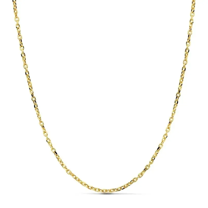 Cadena oro 18k forzada 60 cm hueca 2 mm. 4,50 gr [9670]