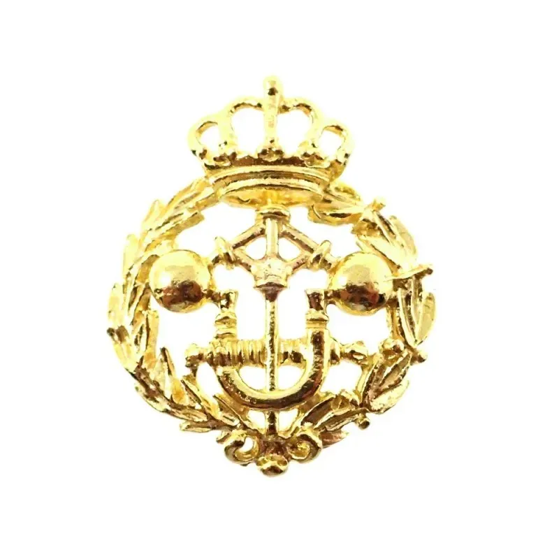 Insignia profesional Ingeniero Industrial Superior oro 18k escudo 20