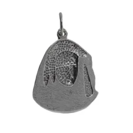 Virgen Esperanza Macarena colgante plata Ley 925m macizo unisex 31 mm