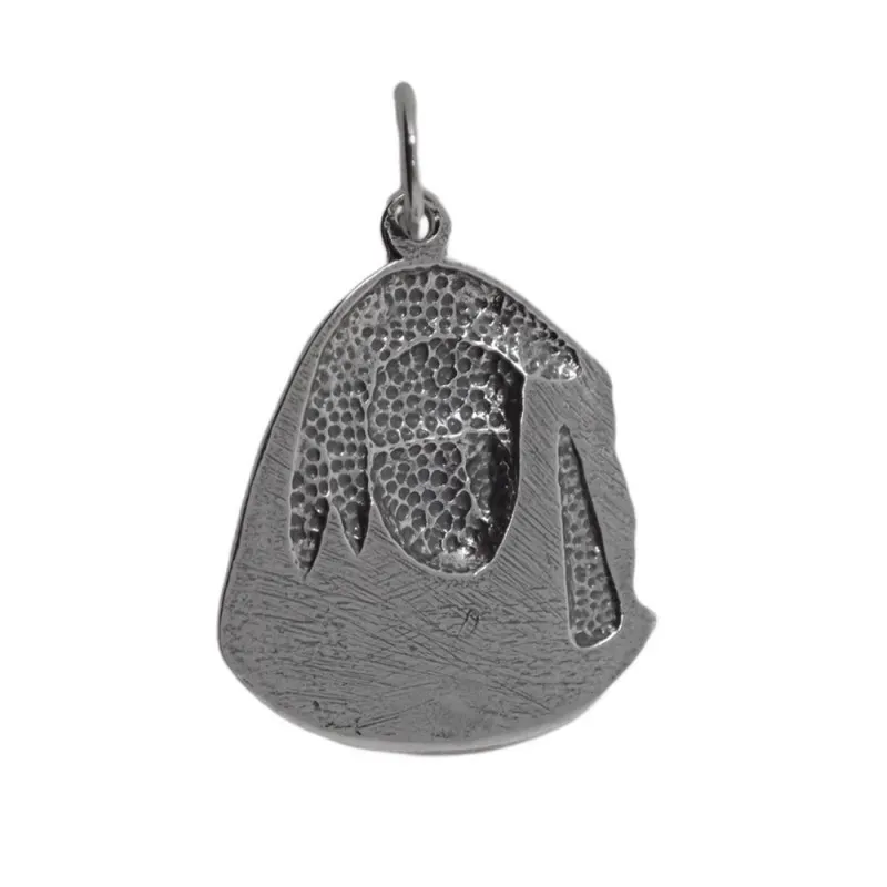 Virgen Esperanza Macarena colgante plata Ley 925m macizo unisex 31 mm