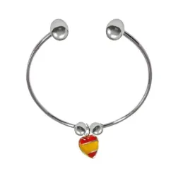 Pulsera Plata Ley 925m mujer 66 mm. tubo 2.6 mm. Colección ESPAÑOLA Q