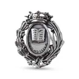 Insignia Profesional Registrador de la Propiedad 19 mm. Plata Ley 925