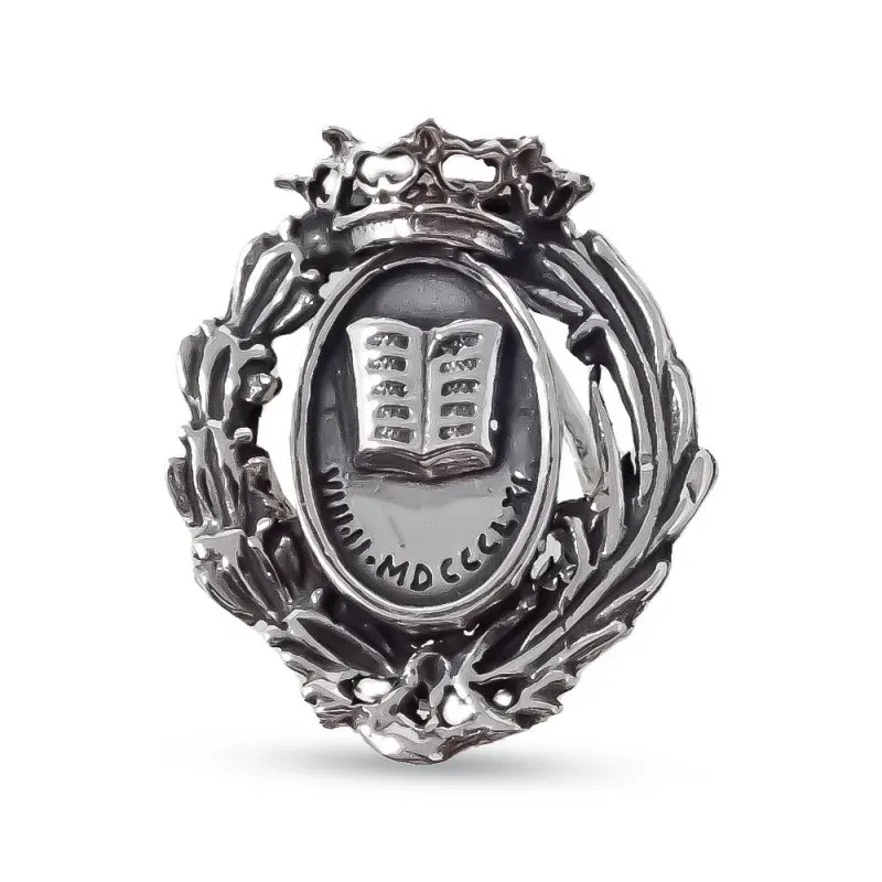 Insignia Profesional Registrador de la Propiedad 19 mm. Plata Ley 925
