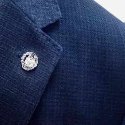 Insignia Profesional Administrador de Fincas 17 mm. Plata Ley 925m ma