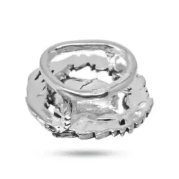 Insignia Profesional de Veterinaria 18 mm. Plata de Ley 925m macizo e