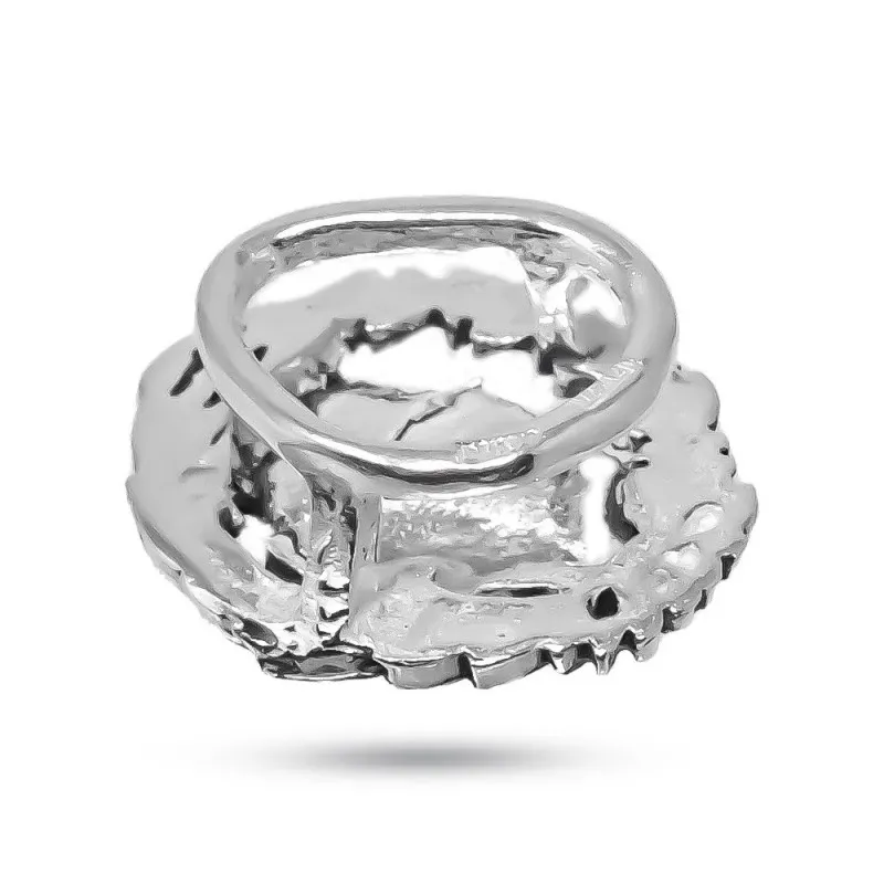 Insignia Profesional de Veterinaria 18 mm. Plata de Ley 925m macizo e