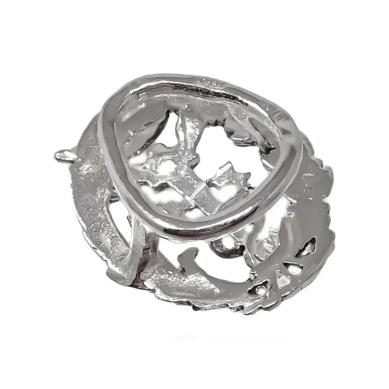 Insignia Profesional de Comercio 18 mm. Plata de Ley 925m macizo escu